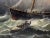 Dark Gray 19th-Century British Marine Painting of a Dundee Ship & Lifeboat Rescue For Sale - Image 8 of 18