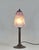 Marcel Vasseur & Daum A wonderful French art deco lamp made around 1925 in wrought iron of excellent quality. The forged...