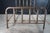 Late 19th Century Antique 19th Century Victorian Brass Full or Double Size Curved Bed Frame Gold For Sale - Image 5 of 12