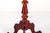 Wood Antique Mahogany Tripod Table: Scalloped Edge Wine Table, 1890s For Sale - Image 7 of 9