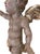 Wood 18th Century Large Bavarian Baroque Polychrome and Parcel-Gilt Carved Wood Putto.. For Sale - Image 7 of 12