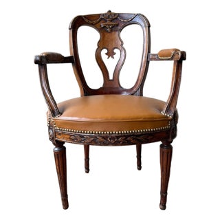 19th Century English Armchair For Sale