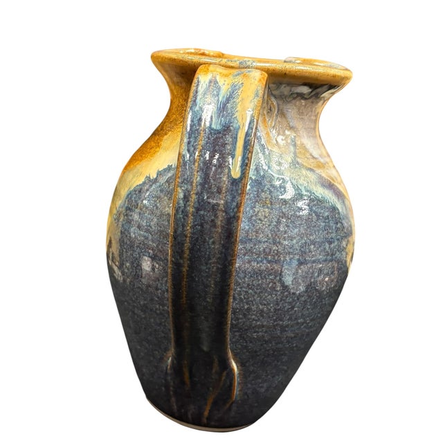 Mark Chrisco Studio Pottery Pitcher For Sale - Image 4 of 5