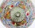 Vintage Tiffany Style Stained Glass Roses Poppies Cabochons Bell Lampshade For Sale - Image 14 of 18