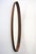 Oval Mirror with Wooden Frame, 1950s For Sale - Image 9 of 9