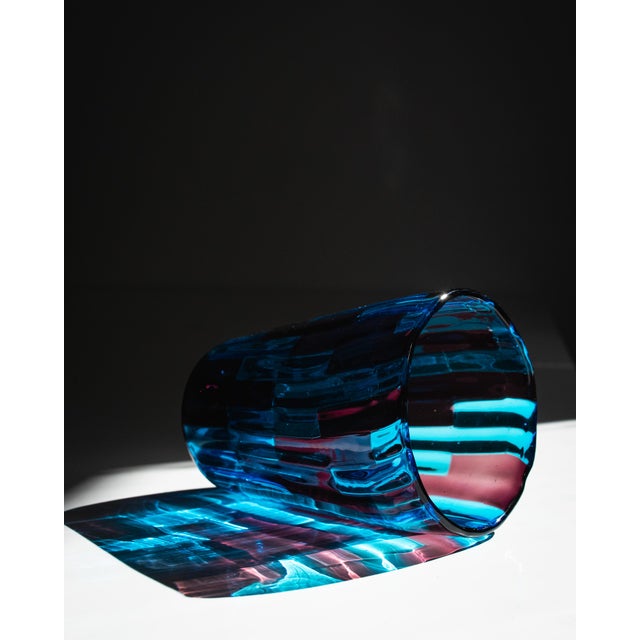 Contemporary Murano Glasses by Mariana Iskra, Set of 6 For Sale - Image 3 of 17