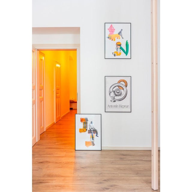 The poster was created as a tribute to the designer Jiří Jiroutek as part of the 3 x 6 = POSTER poster series. This piece...