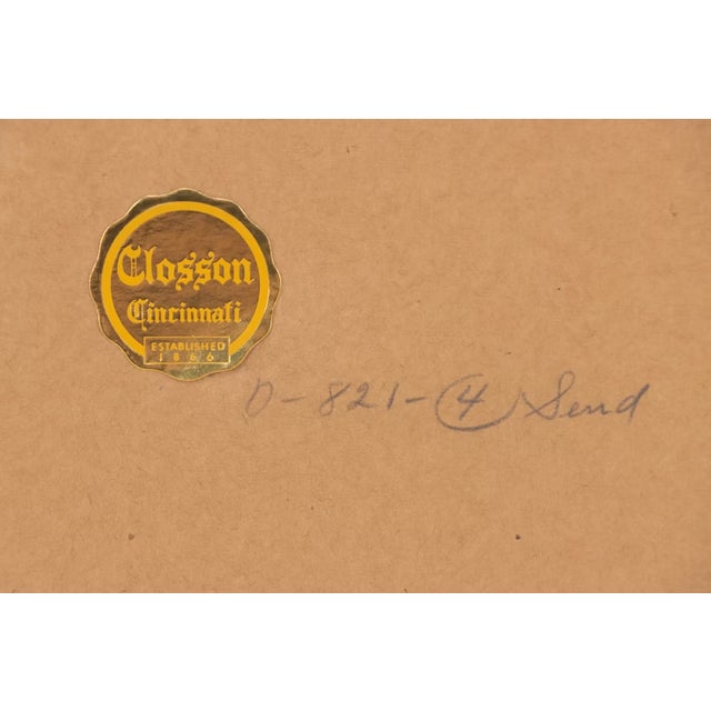 Green Antique Hand Colored Engraving "City of Cincinnati" Reproduction by William Wellstood For Sale - Image 8 of 15