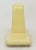 Traditional Pair of Yellow Ceramic Porcelain Towel Brackets For Sale - Image 3 of 5