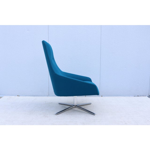 2020s Contemporary Lievore Altherr Molina for Andreu World Alya Swivel Lounge Chair For Sale - Image 5 of 18