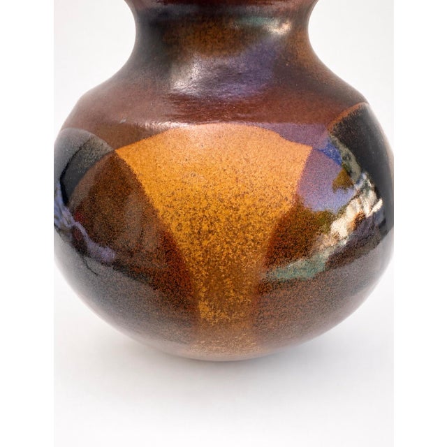 Ceramic Robert Maxwell Mid-Century Studio Pottery Vase For Sale - Image 7 of 9