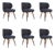Louis Dining Chairs by Ottiu, Set of 6 For Sale