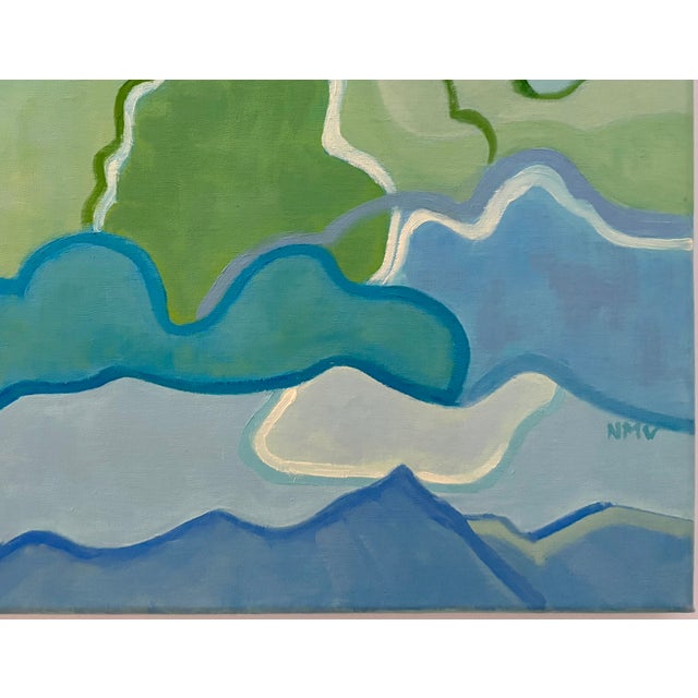 “Arising Clouds” Oil on Linen by Nancy M. Vignola For Sale - Image 4 of 7