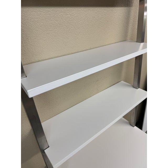 2020s Room & Board Gallery Leaning Desk + Shelves For Sale - Image 5 of 12