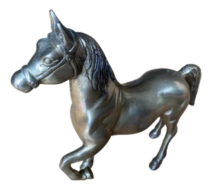 Vintage Brass Horse Figurine