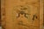 1950s English Desk in Birch Burl with Bee Motif Marquetry, 1950s For Sale - Image 5 of 14