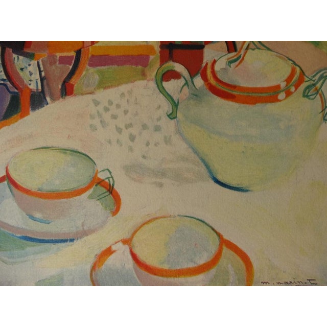 Marinot Maurice, Intérieur fauve, Lithograph For Sale - Image 4 of 5