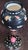 1990s Vintage Mary Engelbreit Black Floral Cottage Collection Creamer Sugar Set 1998 - a Pair in Original Boxes For Sale - Image 5 of 7