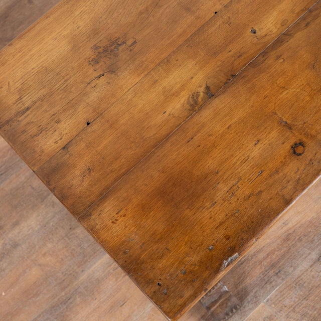 Late 19th Century 19th Century Danish Oak Side Table For Sale - Image 5 of 14