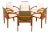 Restored 1970s Danish Modern Henning Kjaernulf Dining Chairs in Teak and Leather For Sale