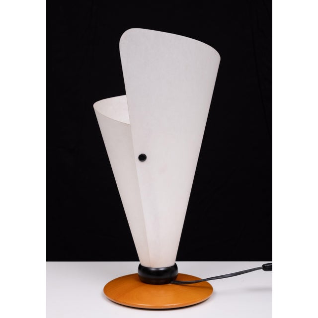 2000 - 2009 Vintage Danish Table Lamp in Beech from Domus, 2000 For Sale - Image 5 of 10