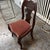 Wood Victorian Flame Mahogany Side Chair, Vintage For Sale - Image 7 of 12