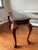 Elevate your entryway, hallway, or living space with this striking vintage Chippendale-style console table. Masterfully...