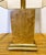 Vintage Burlwood Rectangular Table Lamp, France, 1980s For Sale - Image 3 of 7