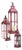 Ornamental Metal Floor Lantern (Set of 3) For Sale