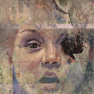 Story Time by Lisa Fricker | Oil on Panel Portrait of a child with an expressive face. For Sale