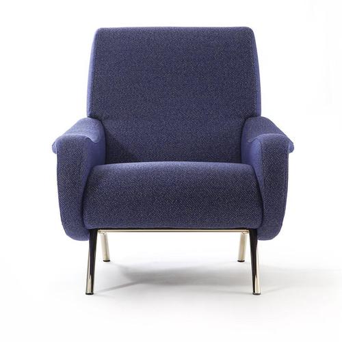 Armchair designed by marco zanuso in 1951, relaunched in 2015. Manufactured by cassina in italy. An icon of 1950s italian...