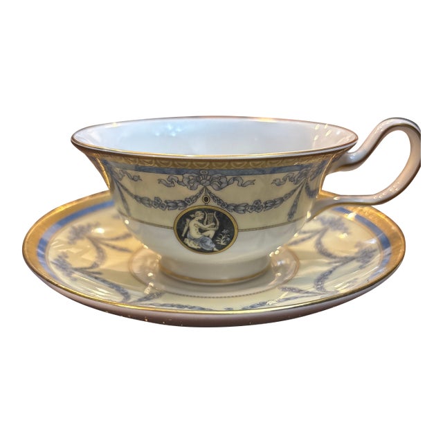 Wedgwood Madeline Teacup and Saucer Circa 1997-2010 For Sale
