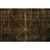 Hand-Knotted Vintage Art Deco Rug in Brown, Black, Geometric Pattern For Sale In New York - Image 6 of 8