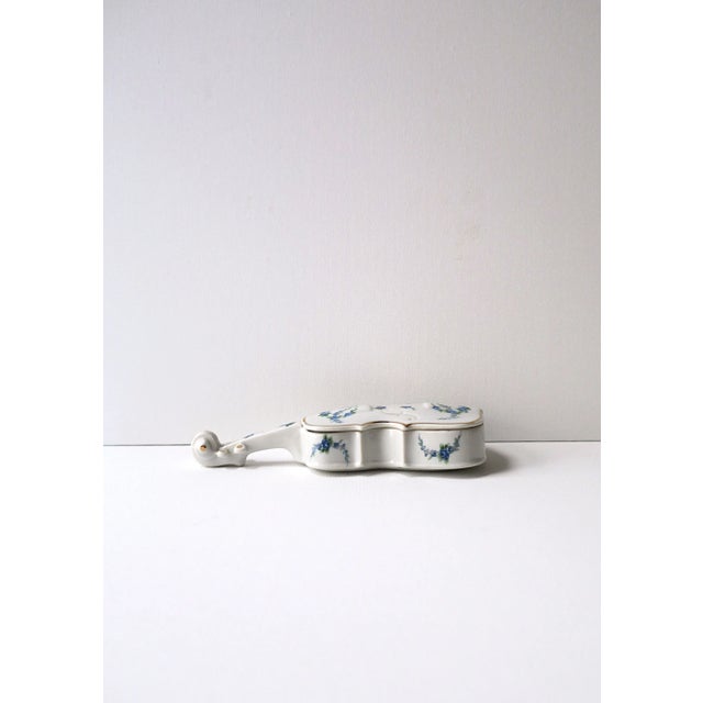 Ceramic Porcelain Box With Chintz Design For Sale - Image 7 of 12