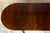 Mid 20th Century Mid-Century English Georgian Style Mahogany Double Pedestal Extendable Dining Table For Sale - Image 5 of 17