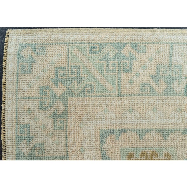 Early 21st Century Turkish Vintage Rug 4'3" x 5'9" #20790 For Sale - Image 5 of 8