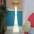 Large White and Yellow Murano Glass Column Lamp, 1960s For Sale - Image 10 of 15