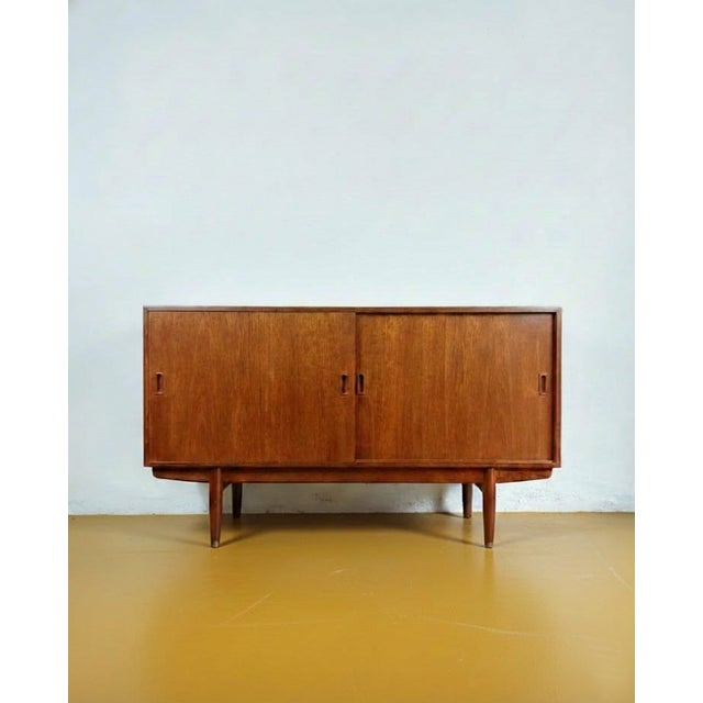 Brown Vintage Danish Sideboard in Teak by Børge Mogensen, 1950s For Sale - Image 8 of 8