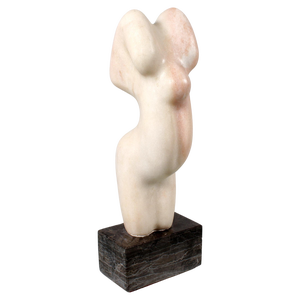 Vittorio Gentile, Figurative Sculpture, 1960s, White Carrara Marble