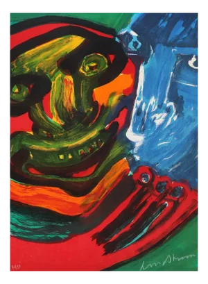 Bengt Lindström, Untitled, Lithograph