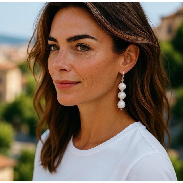 Introducing our exquisite and elegant 13 millimeter each, White Coral Diamond Rondels weighing 0.45 Carat and Diamond 14...