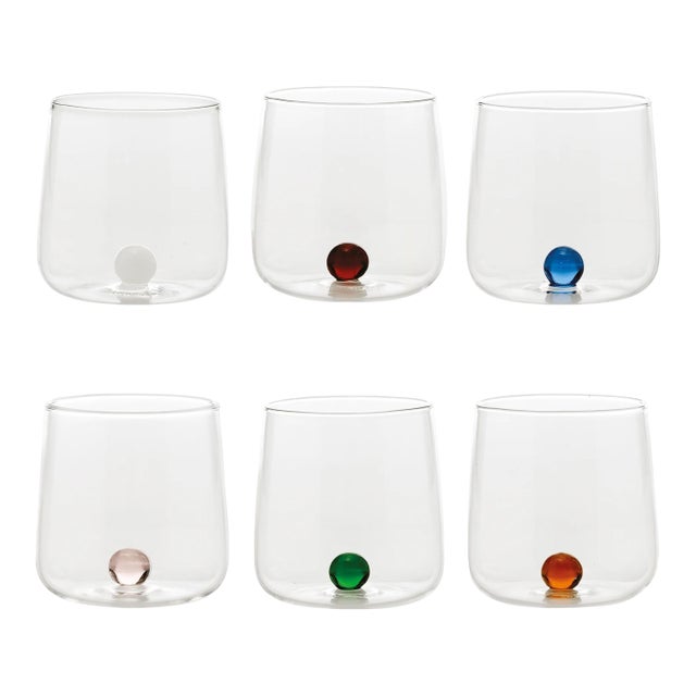Bilia Tumbler - Assorted Set of 6 For Sale
