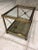 Metal Aged Brass End Table From Mastercraft For Sale - Image 7 of 13
