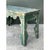 Vintage Distressed Scalloped Green Wood Table For Sale - Image 9 of 14