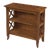 Newport 32"W 2 Shelf Bookcase, Medium Brown For Sale
