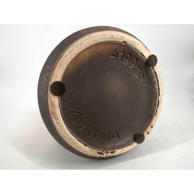 Fat Lava Floor Vase, Austria, 1960s For Sale - Image 10 of 11