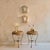Rococo French Petite Plaster Wall Mirror, 1940s For Sale - Image 3 of 9