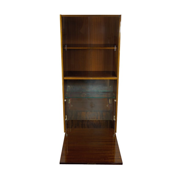Polish Glass Display Bar Cabinet, 1970s For Sale - Image 6 of 17