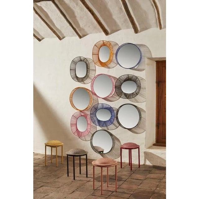 Black Cana Stools by Pauline Deltour, Set of 4 For Sale - Image 6 of 10