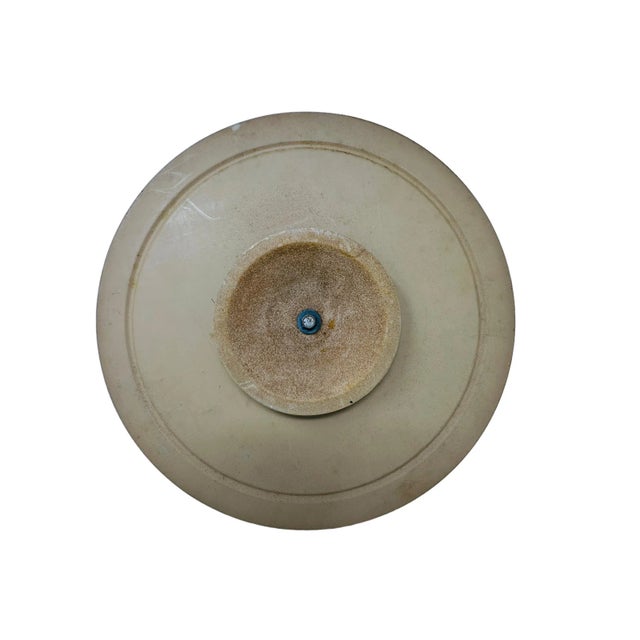 1960's Hoenig of California Ceramic Apple Serving Set With Lazy Susan For Sale - Image 10 of 10